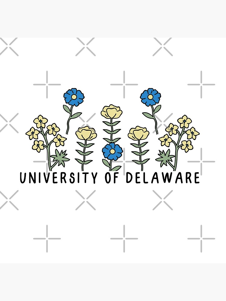 Aperçu 4 sur 4. Coussin avec l'œuvre Jardin des fleurs du Delaware - poules roulées bleues et jaunes créée et vendue par jessicaleah15.