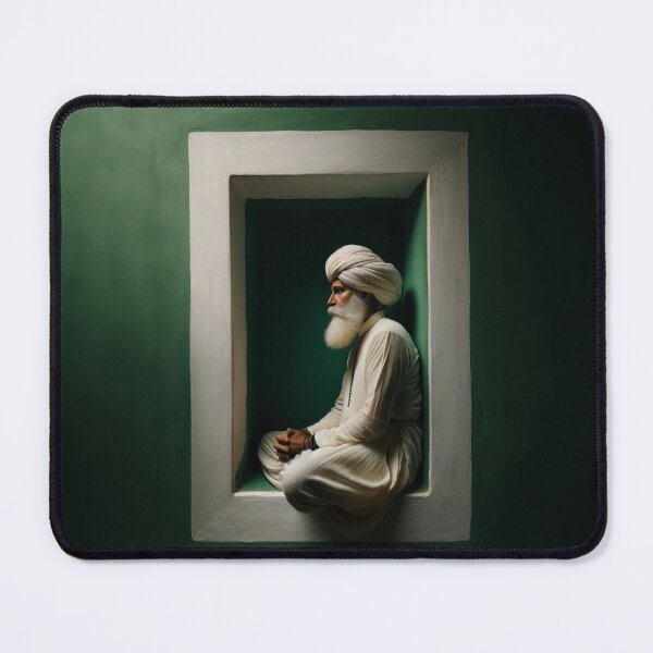 Item preview, Contemplation in Green designed and sold by MMAART.