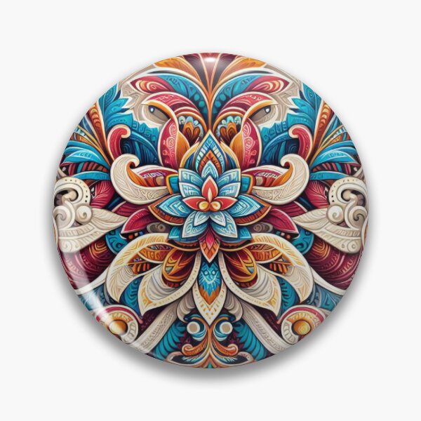 Item preview, Hawaii inspired intricate floral pattern  designed and sold by metebf.
