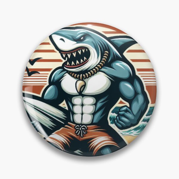 Item preview, Surfing Shark  designed and sold by SportsMomsRock.