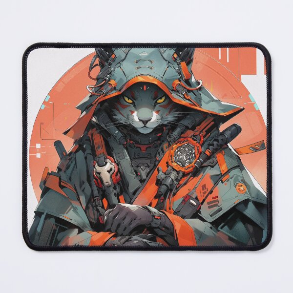 Item preview, Cyberpunk Kitty Assassin designed and sold by taoistviking.