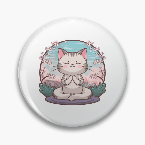 Item preview,  Meditating Cat  designed and sold by canvadreamer444.