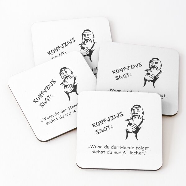 Item preview, Confucius says: If you follow the herd designed and sold by ARTmanhART.