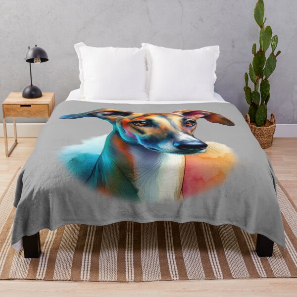 Item preview, Galgo Español in watercolor - beautiful portrait designed and sold by Berlini.