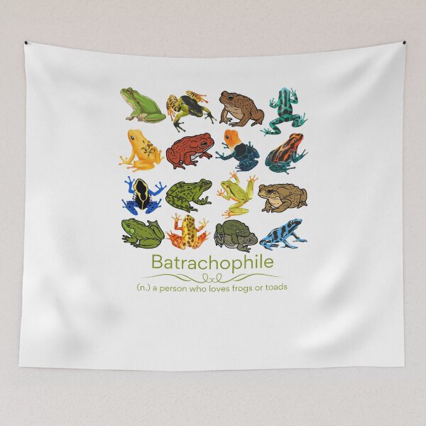 Item preview, Batrachophile - A Person Who Loves Frogs and Toads designed and sold by EdmondsLove.