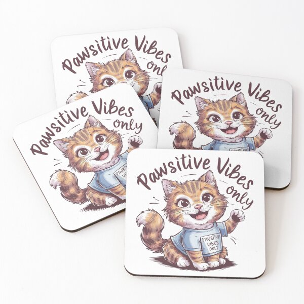Item preview, Positive Vibes only, Pawsitive Cat designed and sold by lalunami.