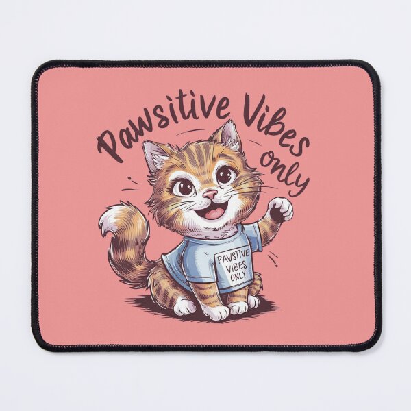 Item preview, Positive Vibes only, Pawsitive Cat designed and sold by lalunami.