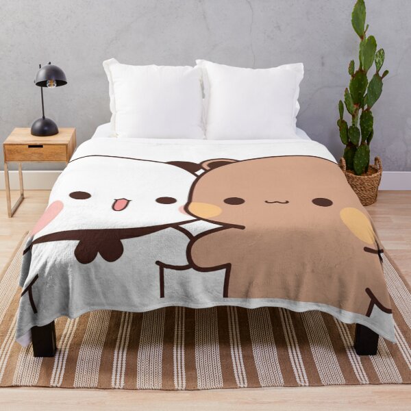 Item preview, DuDu Bear and BuBu Panda enjoying time together designed and sold by IsDesignHub.
