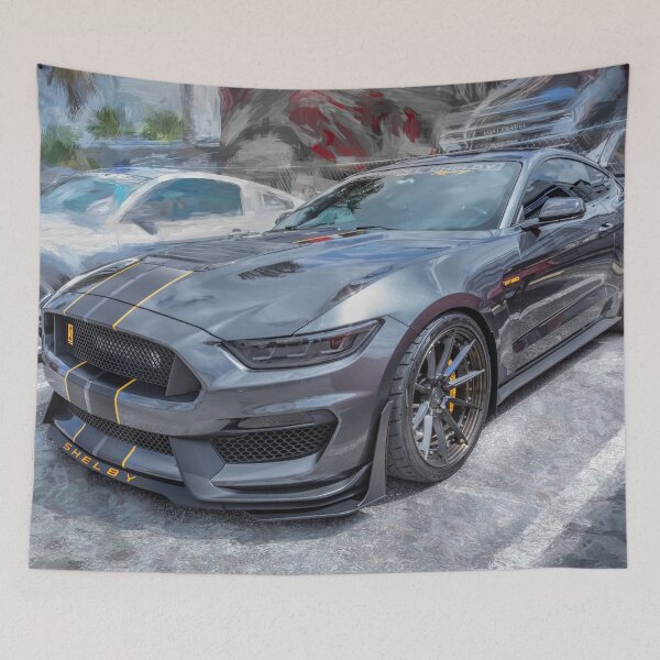 Item preview, 2016 Gray Ford Shelby Mustang GT350 X182 designed and sold by RichFrancoCars.