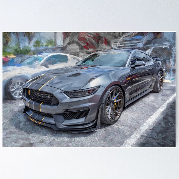 Item preview, 2016 Gray Ford Shelby Mustang GT350 X182 designed and sold by RichFrancoCars.