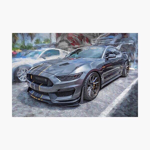 Item preview, 2016 Gray Ford Shelby Mustang GT350 X182 designed and sold by RichFrancoCars.