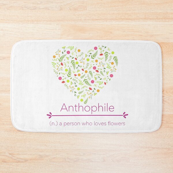 Item preview, Anthophile - A Person Who Loves Flowers designed and sold by EdmondsLove.