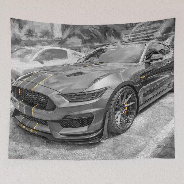 Item preview, 2016 Gray Ford Shelby Mustang GT350 X181 designed and sold by RichFrancoCars.