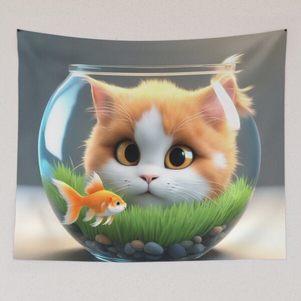 Item preview, Calico Cat Enjoying the View designed and sold by Annabelly321.