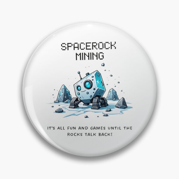 Item preview, It's all just fun until the stones start answering you! designed and sold by SpaceRockMining.