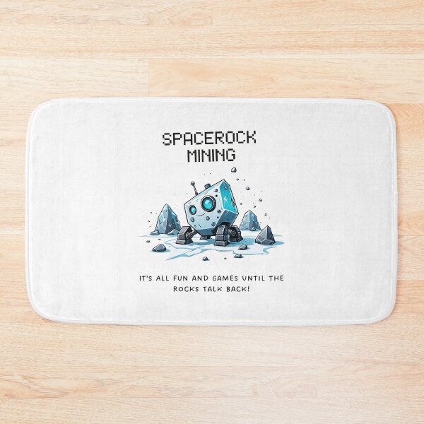Item preview, It's all just fun until the stones start answering you! designed and sold by SpaceRockMining.