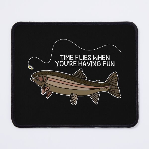 Item preview, (Version for DARK COLORED Items) of TIME FLIES WHEN YOU’RE HAVING FUN designed and sold by chicorycreative.