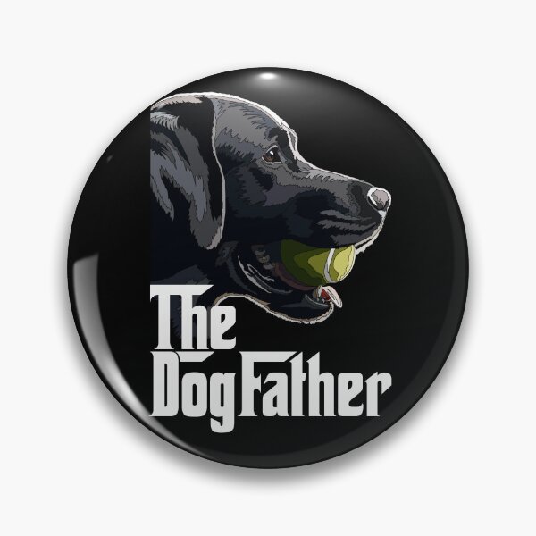 Item preview, The Dog Father Black Lab With Tennis Ball designed and sold by Just-Arts-4U.