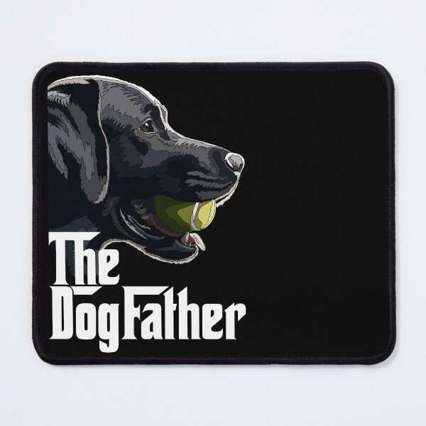 Item preview, The Dog Father Black Lab With Tennis Ball designed and sold by Just-Arts-4U.