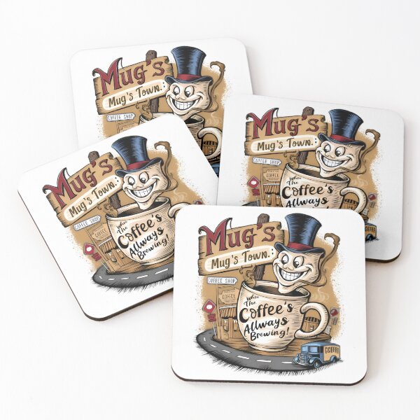Item preview, coffee shop mug town  designed and sold by Abuhosam.