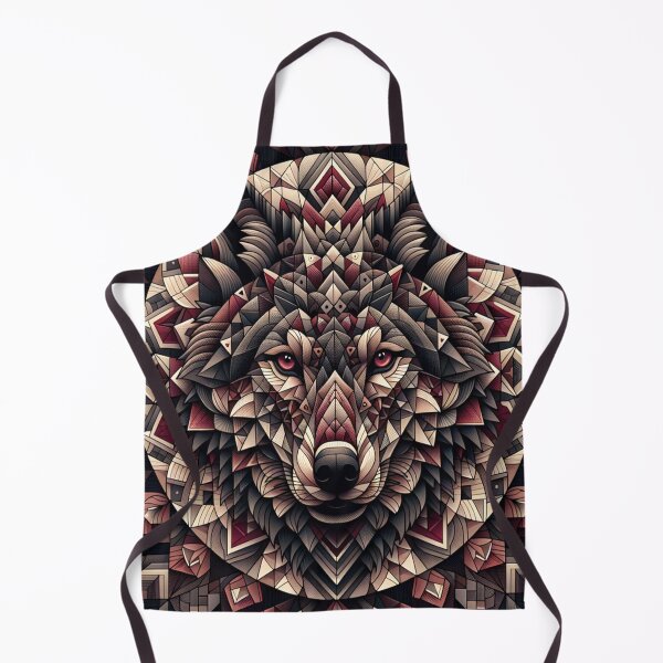 Item preview, Kaleidoscopic Wolf designed and sold by MaxTshirts.