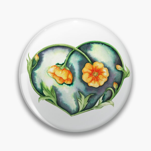Item preview, Flowered heart designed and sold by Darya Bogatskaya79.