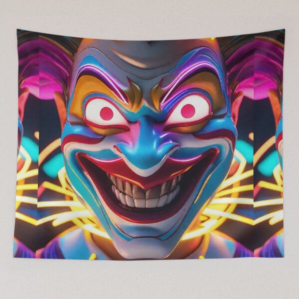 Item preview, Creepy Clown designed and sold by MatrixTattoo.