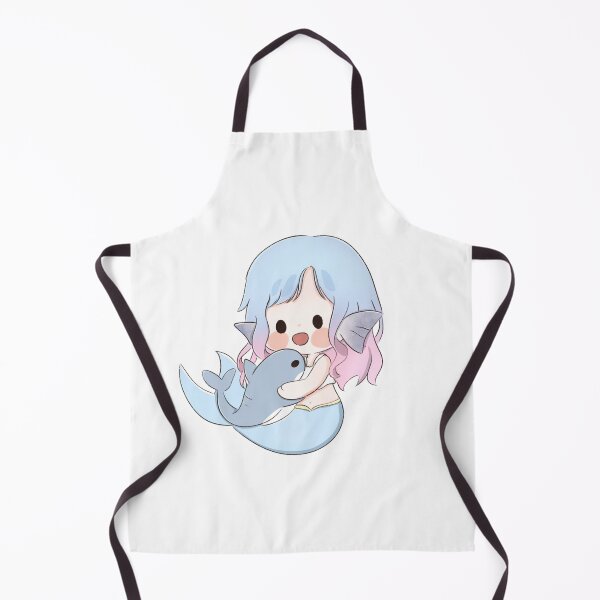 Item preview, Minimal mermaid with shark designed and sold by PinkMocha.
