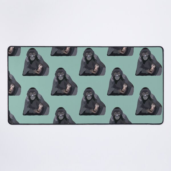 Item preview, S de Guardián de Mono Araña, Diseño de Guardián de Mono Ardilla: Arte dedicado al cuidado y conservación de primates ágiles designed and sold by PrettylittlepastelUk.