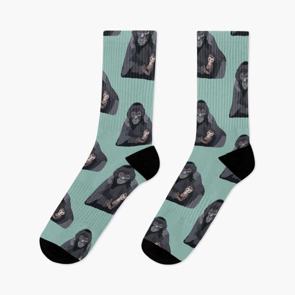 Item preview, S is for Spider Monkey Keeper,Squirrel Monkey Keeper Design – Dedicated Care and Conservation of Agile Primates Artwork designed and sold by PrettylittlepastelUk.