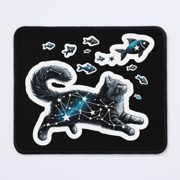 Item preview, Cosmic Fish Hunt designed and sold by pixelpulsenyc.