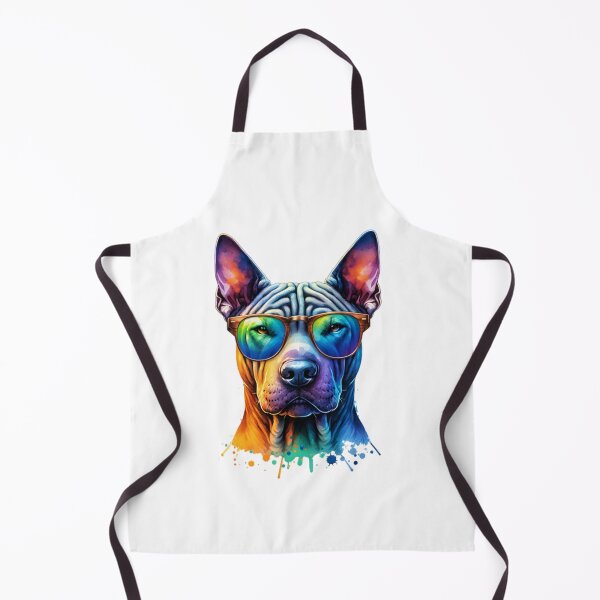 Item preview, Watercolor Thai Ridgeback Wearing Sunglasses designed and sold by TheAnimalZ00.