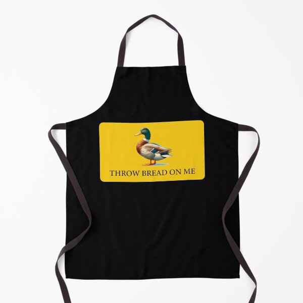 Item preview, Throw Bread on Me Duck Funny Bumper designed and sold by PixVib.