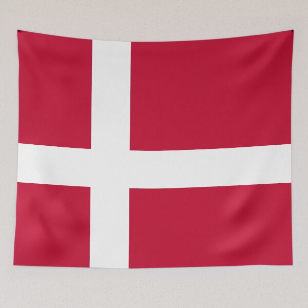 Item preview, Denmark Flag designed and sold by Candie-Shop.