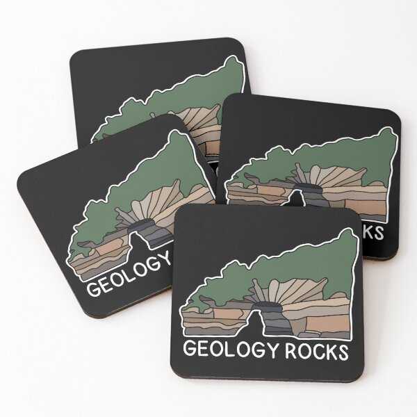 Item preview, (Version for DARK COLORED Items) GEOLOGY ROCKS (Pictured Rocks National Lakeshore) designed and sold by chicorycreative.