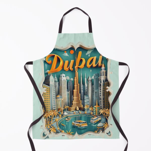 Item preview, Dubai, UAE, Cities of the World, Vintage style Poster designed and sold by emaga.