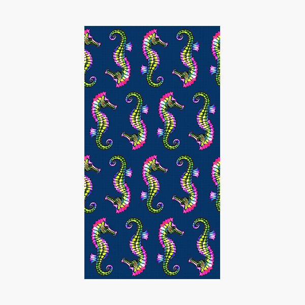 Item preview, Seahorses fabric design designed and sold by TerenceLacey.