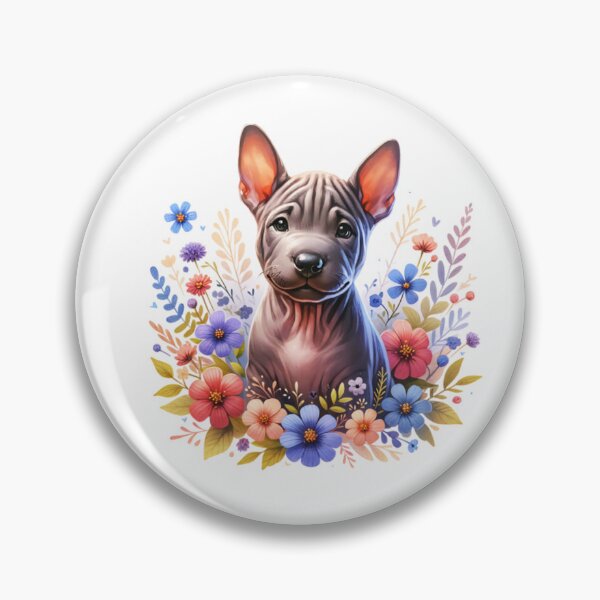 Item preview, Thai Ridgeback Puppy And Flowers designed and sold by TheAnimalZ00.