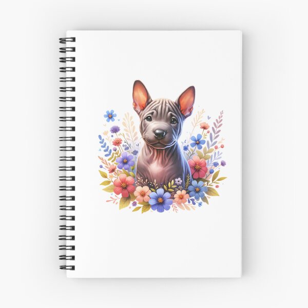 Item preview, Cachorro Ridgeback tailandés y flores designed and sold by TheAnimalZ00.