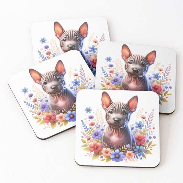 Item preview, Thai Ridgeback Puppy And Flowers designed and sold by TheAnimalZ00.