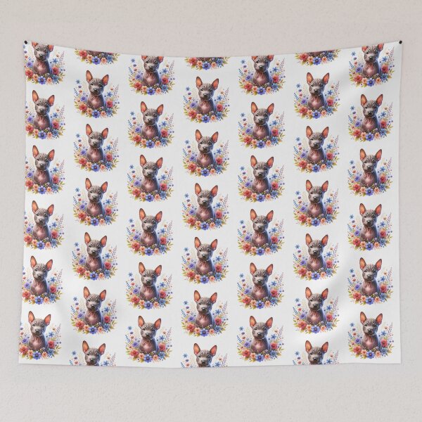 Item preview, Thai Ridgeback Puppy And Flowers designed and sold by TheAnimalZ00.