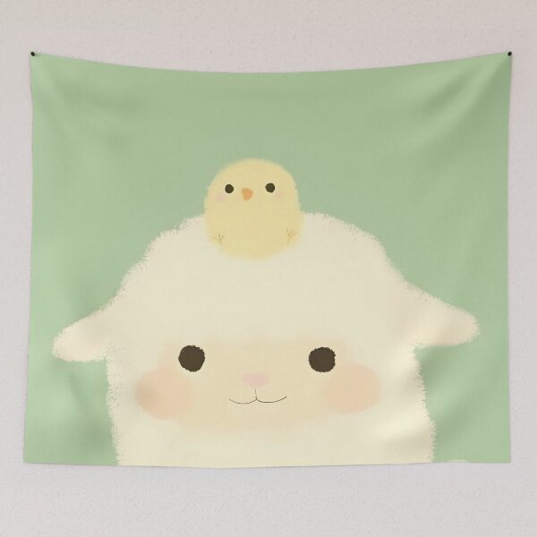 Item preview, Llama & Chick designed and sold by jennysselling.
