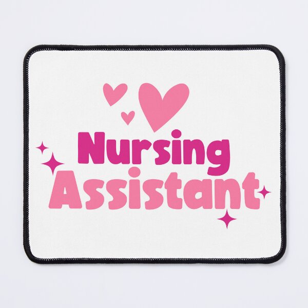 Item preview, Nursing Assistant (Hearts) designed and sold by Whackadoodletee.