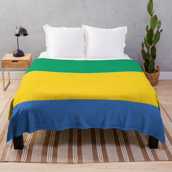 Item preview, Gabon Flag designed and sold by Candie-Shop.