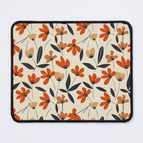 Item preview, Midcentury Floral Gardenscape designed and sold by meggydesigns.