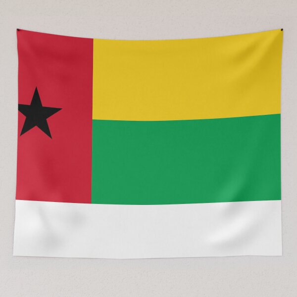 Item preview, Guinea Bissau Flag designed and sold by Candie-Shop.