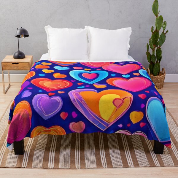 Item preview, Corazones vibrantes: diseño de burdel designed and sold by Health And Fitness Posts e-Store.