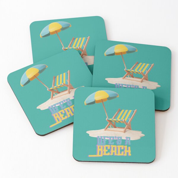 Item preview, Life's a Beach summer Design designed and sold by DyzioDesign.