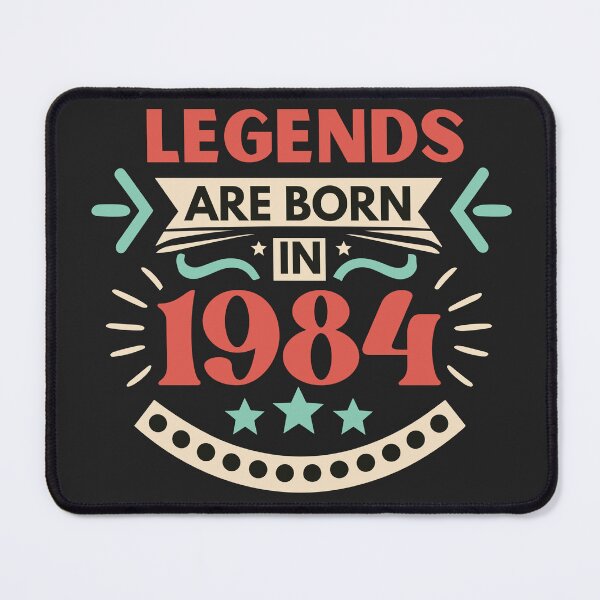 Item preview, legends are born in 1984 vintage retro designed and sold by vintage-years.