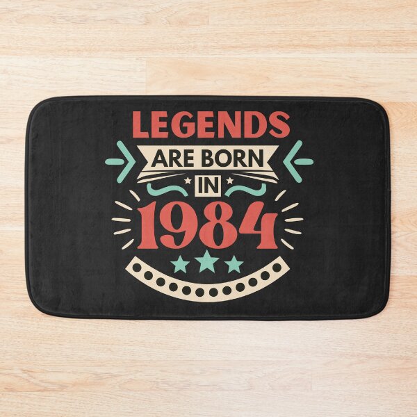 Item preview, legends are born in 1984 vintage retro designed and sold by vintage-years.